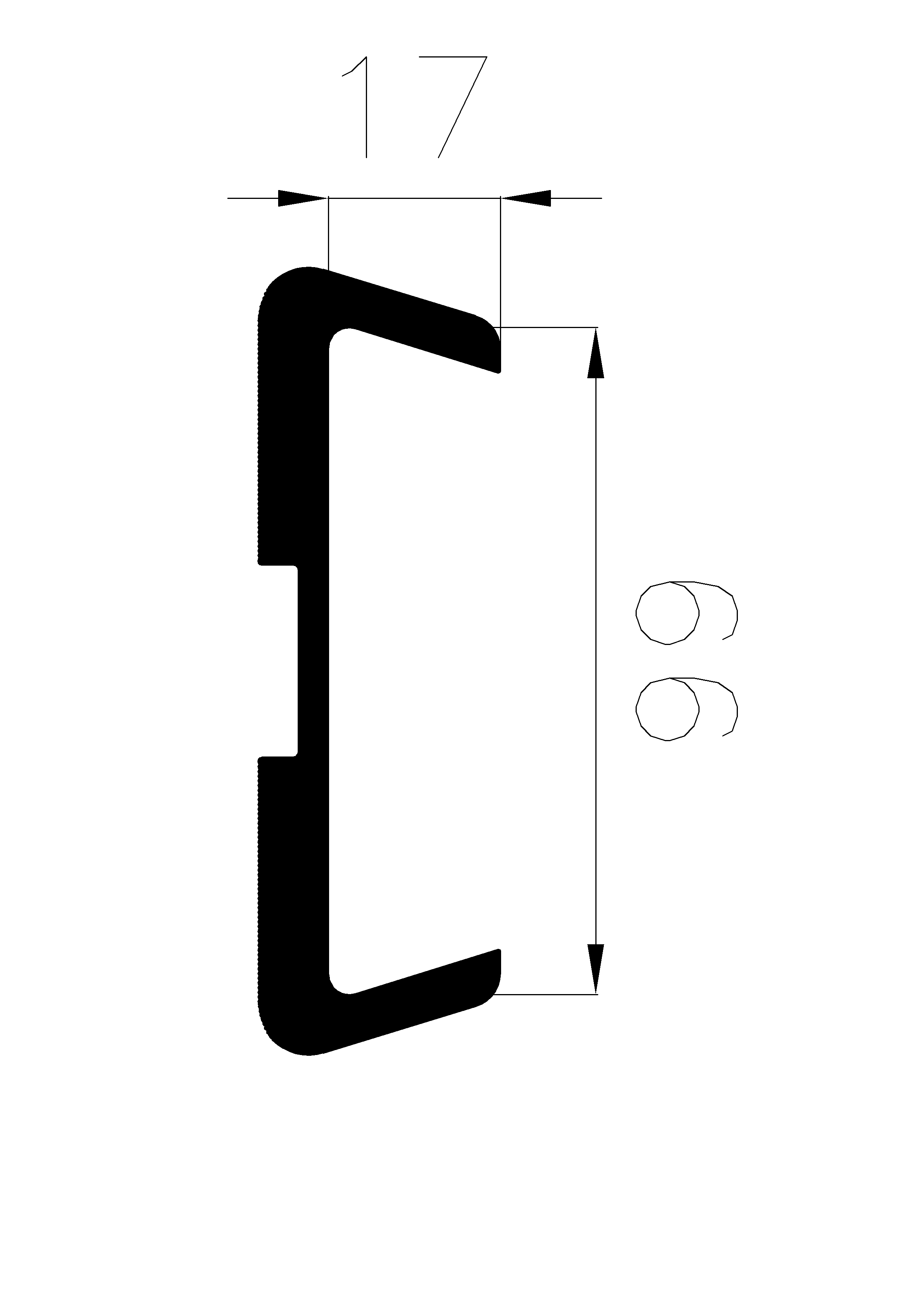 11270380KG - Профили EPDM - Профили для укладки и изоляции