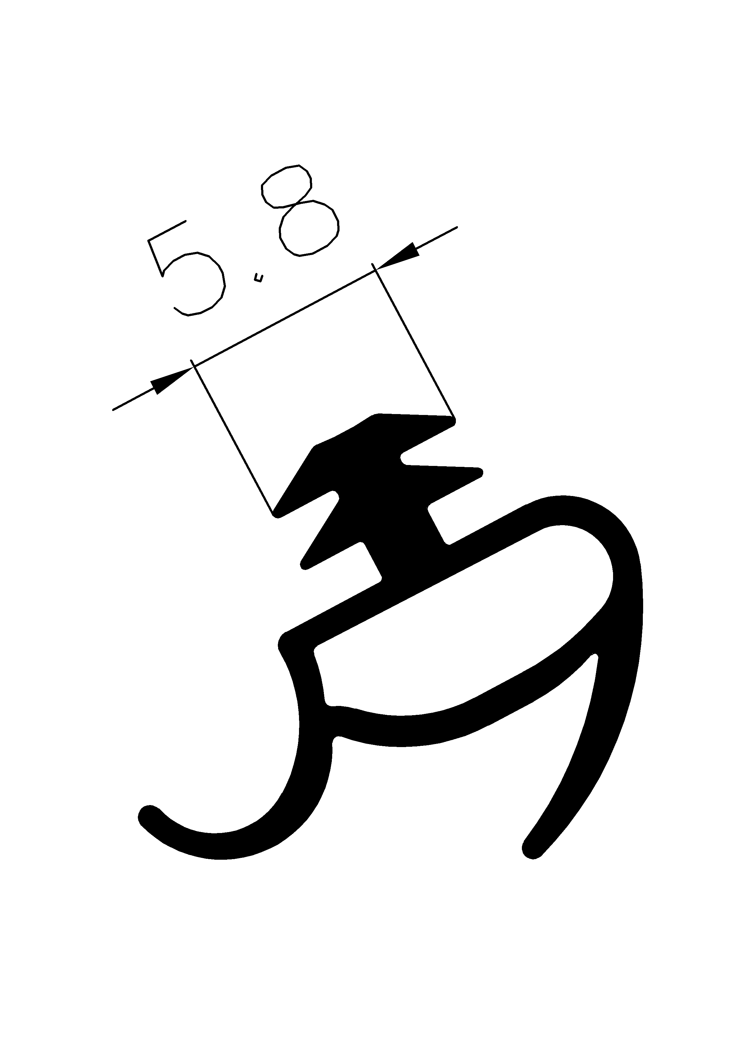 2660160KG - профили из силиконовой резины - Профили для дверных коробок