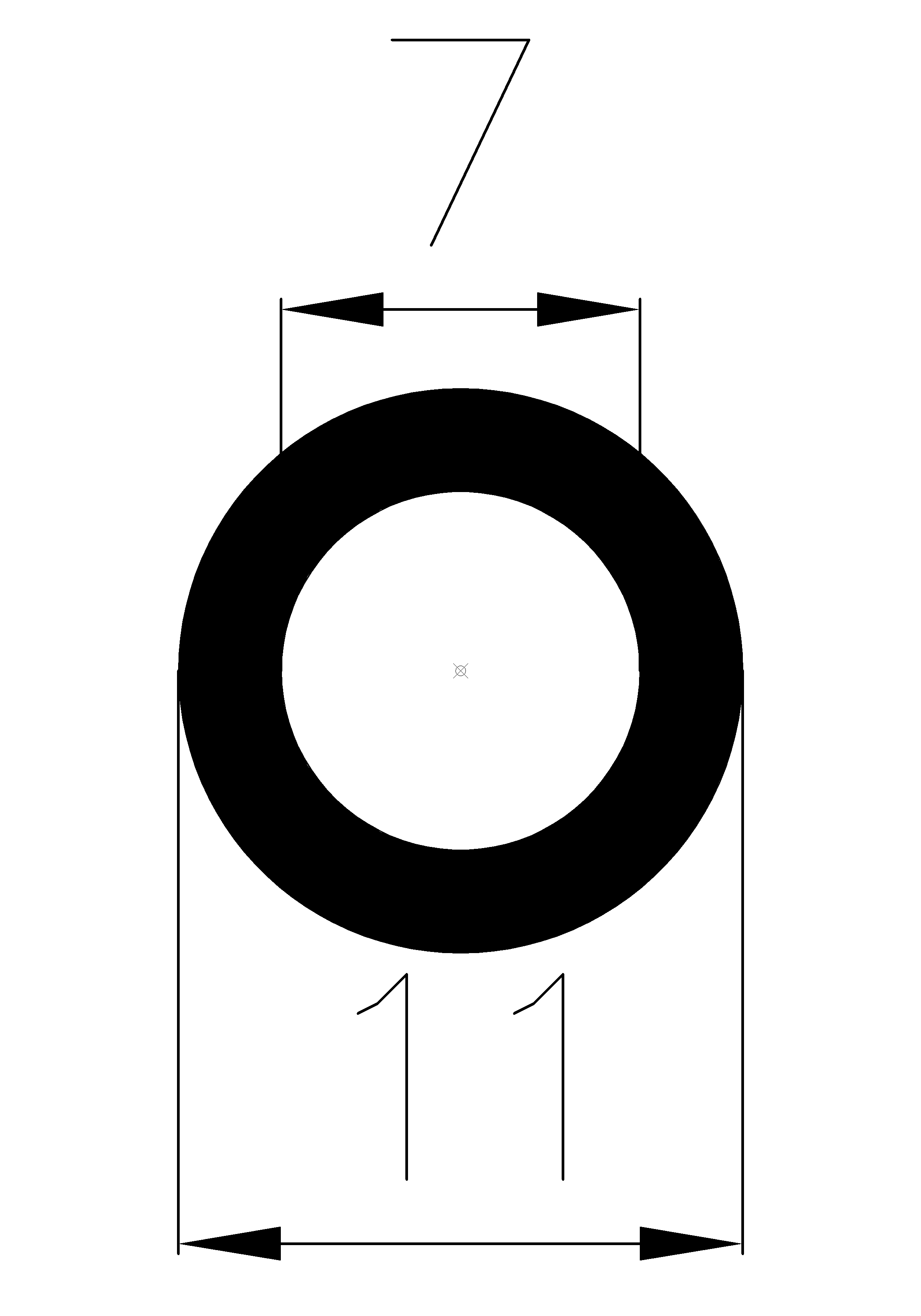 7920370KG - Профили из резины EPDM - Трубчатые профили